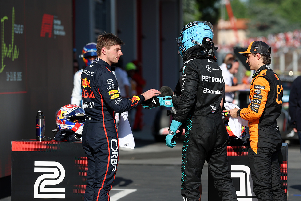 2025年F1 エミリア・ロマーニャGP 決勝：スターティンググリッド