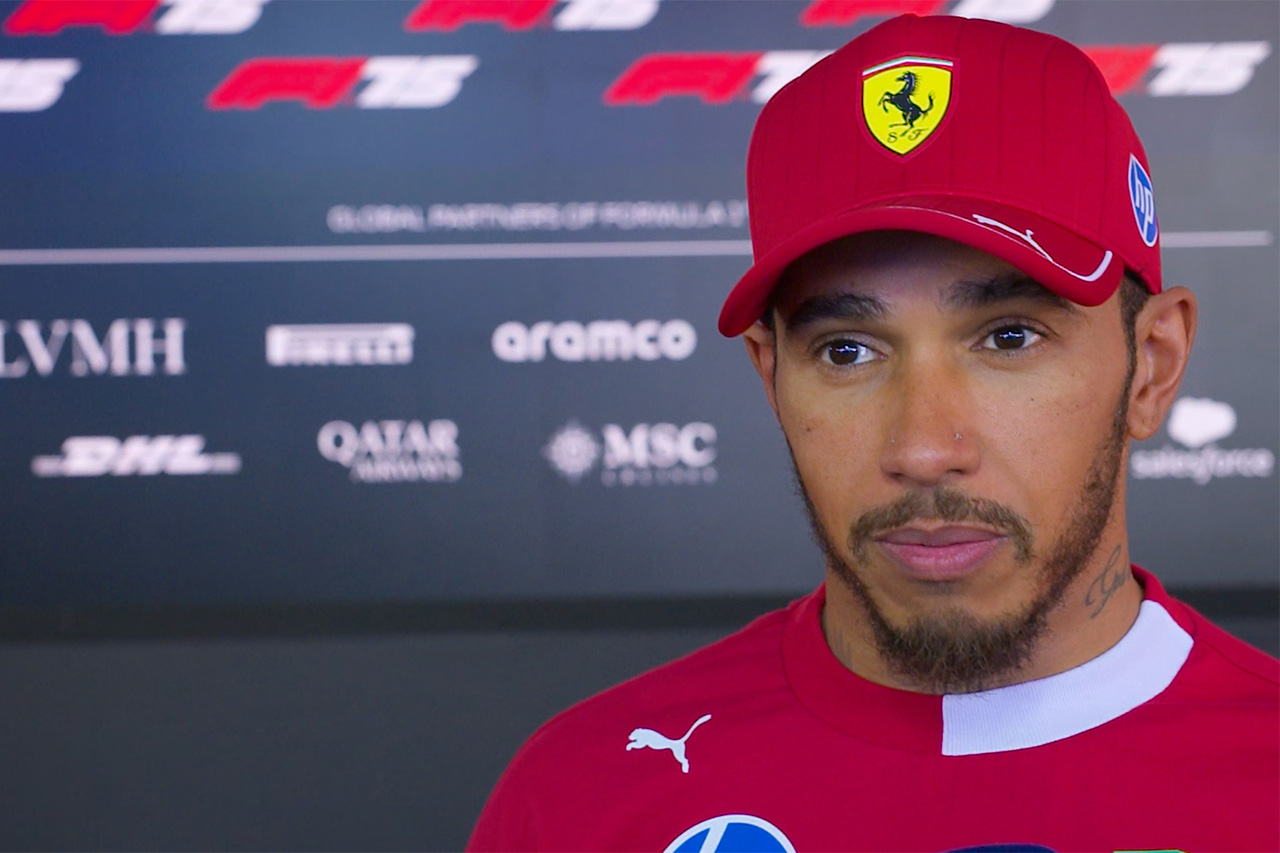 ルイス・ハミルトン F1エミリア・ロマーニャGP「フェラーリとの一体感を感じた」