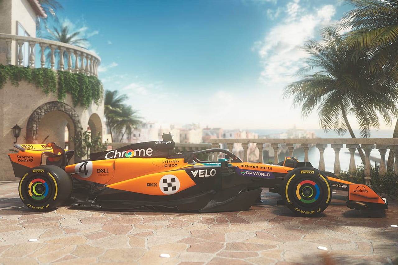 マクラーレンF1 “リビエラ風”特別カラーを公開 モナコGP＆スペインGPで投入
