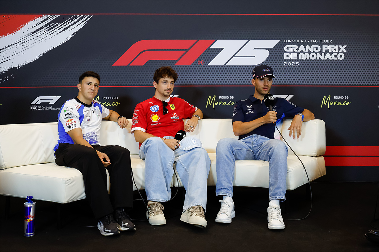 F1モナコGP：木曜記者会見 Part.1 – ルクレール、ガスリー、ハジャー