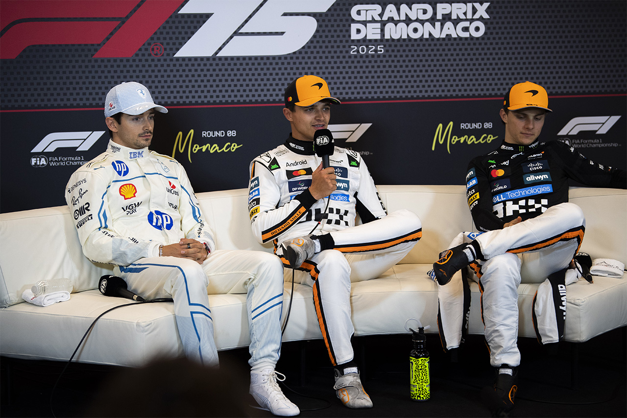 2025年F1 モナコGP 決勝：トップ3インタビュー＆記者会見全文