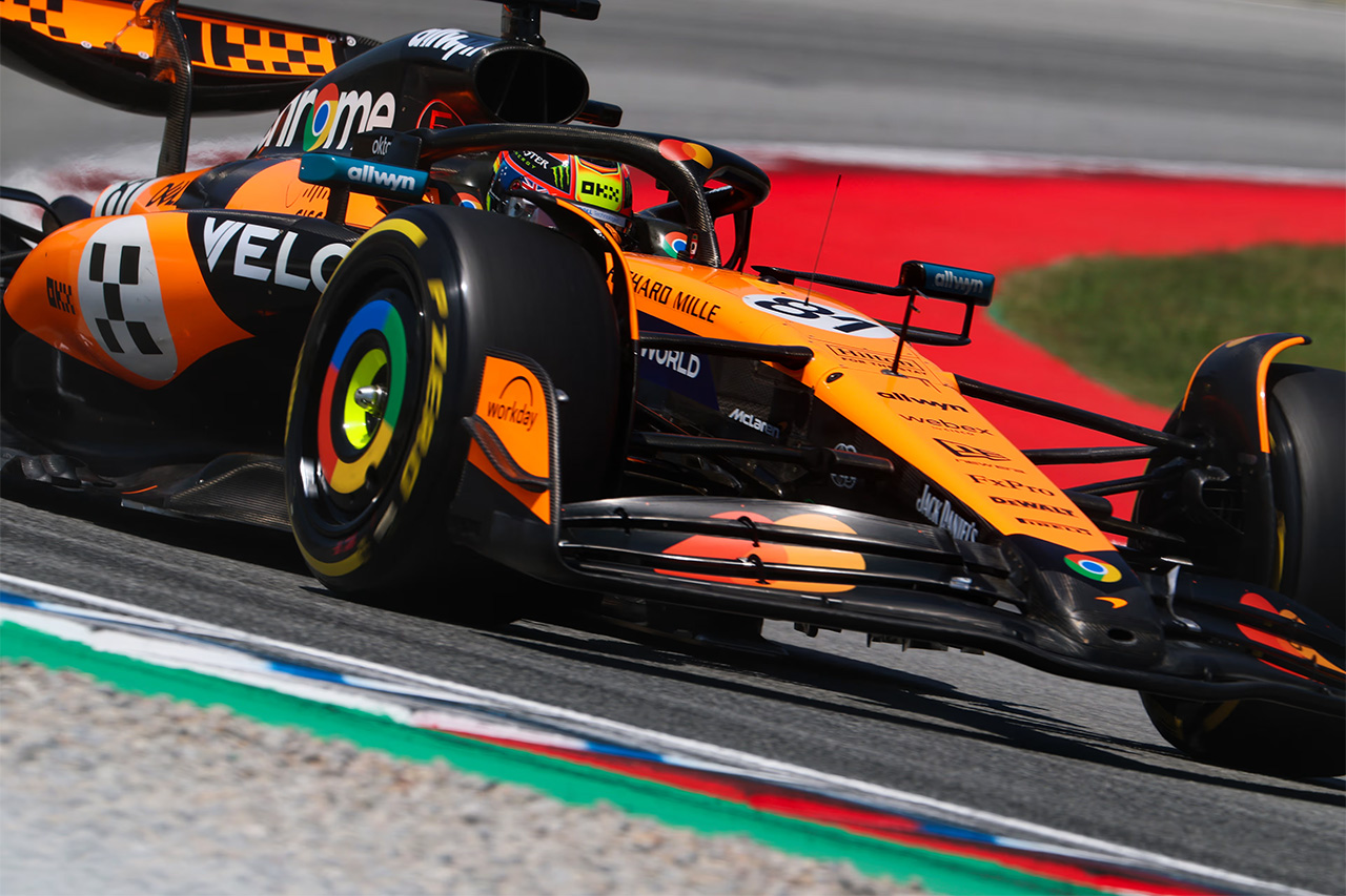 F1スペインGP FP3：ピアストリ最速 角田裕毅はフェルスタッペンから0.5秒差