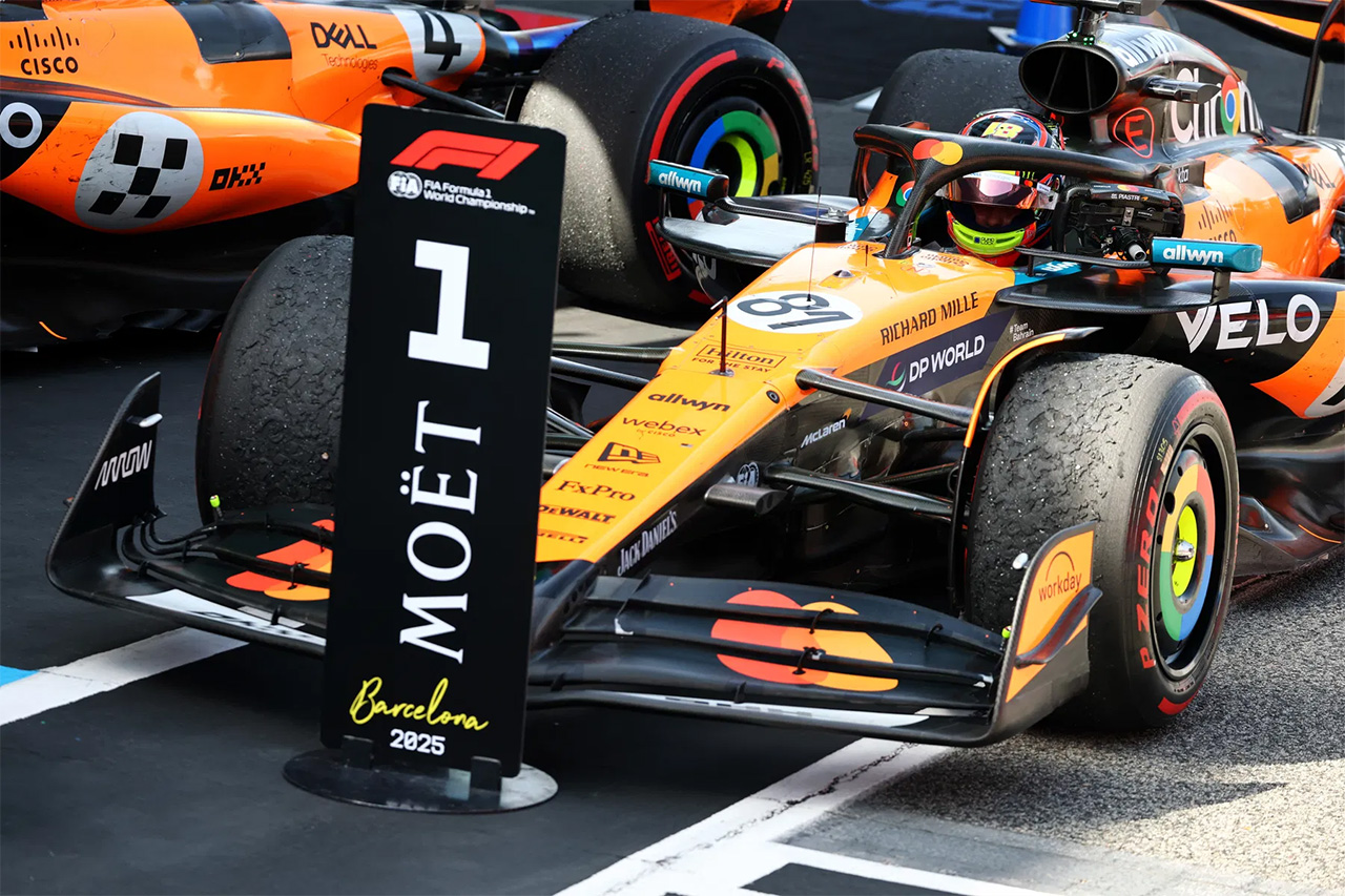 F1スペインGP決勝 詳報：ピアストリ完勝 マクラーレンが今季2度目の1-2達成