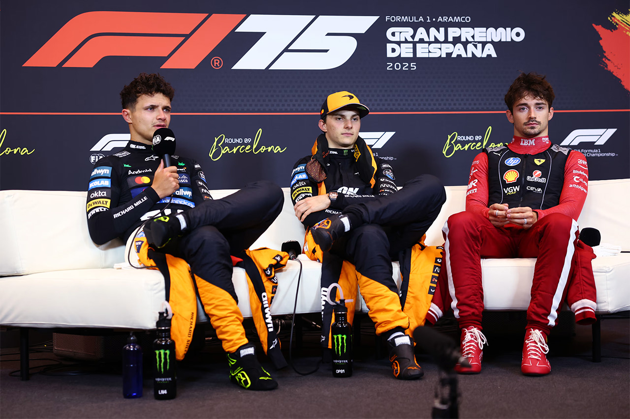 2025年F1 スペインGP 決勝：トップ3インタビュー＆記者会見全文