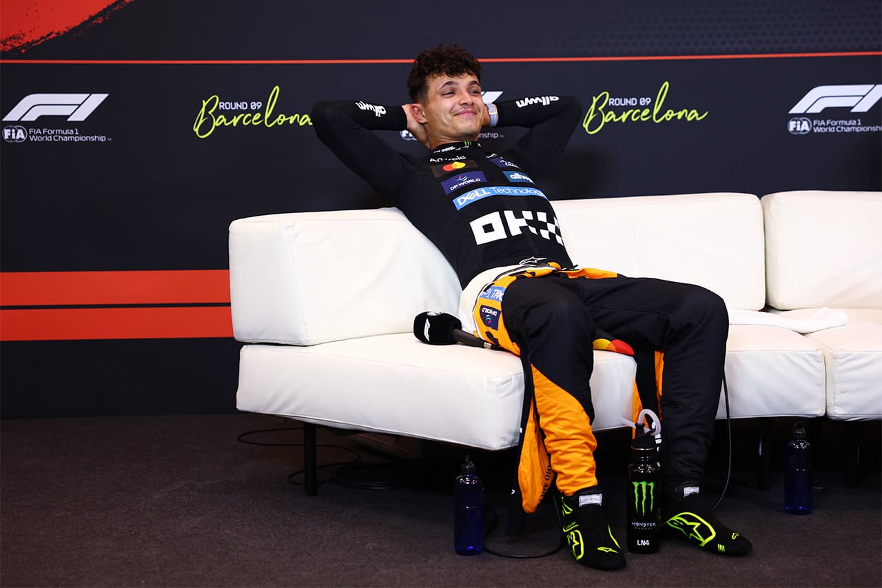 ランド・ノリス F1スペインGPの接触劇を見て「マリオカートでやったことある」