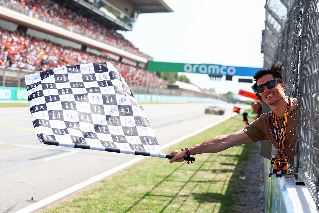 ピアストリが輝きを放ったF1スペインGP：著名サッカー選手が多数来場
