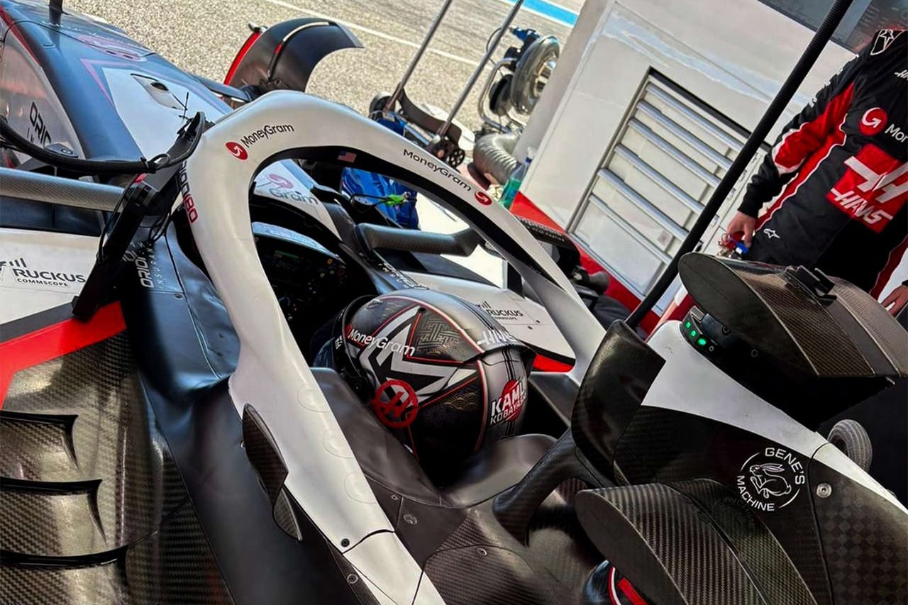 小林可夢偉 ハースF1チームとトヨタの関係深化を象徴するテスト走行動画