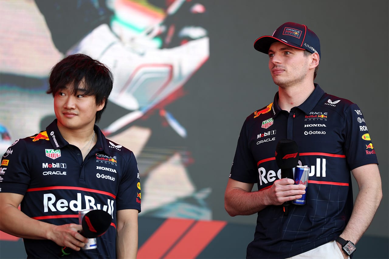 角田裕毅とフェルスタッペンに悲報 レッドブルF1「大型アップデート終了」