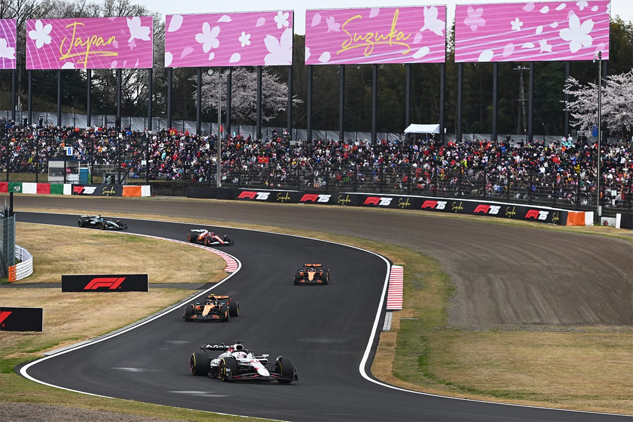 F1日本GP 2026年も3月末開催 桜咲く春の鈴鹿が新たな定番に