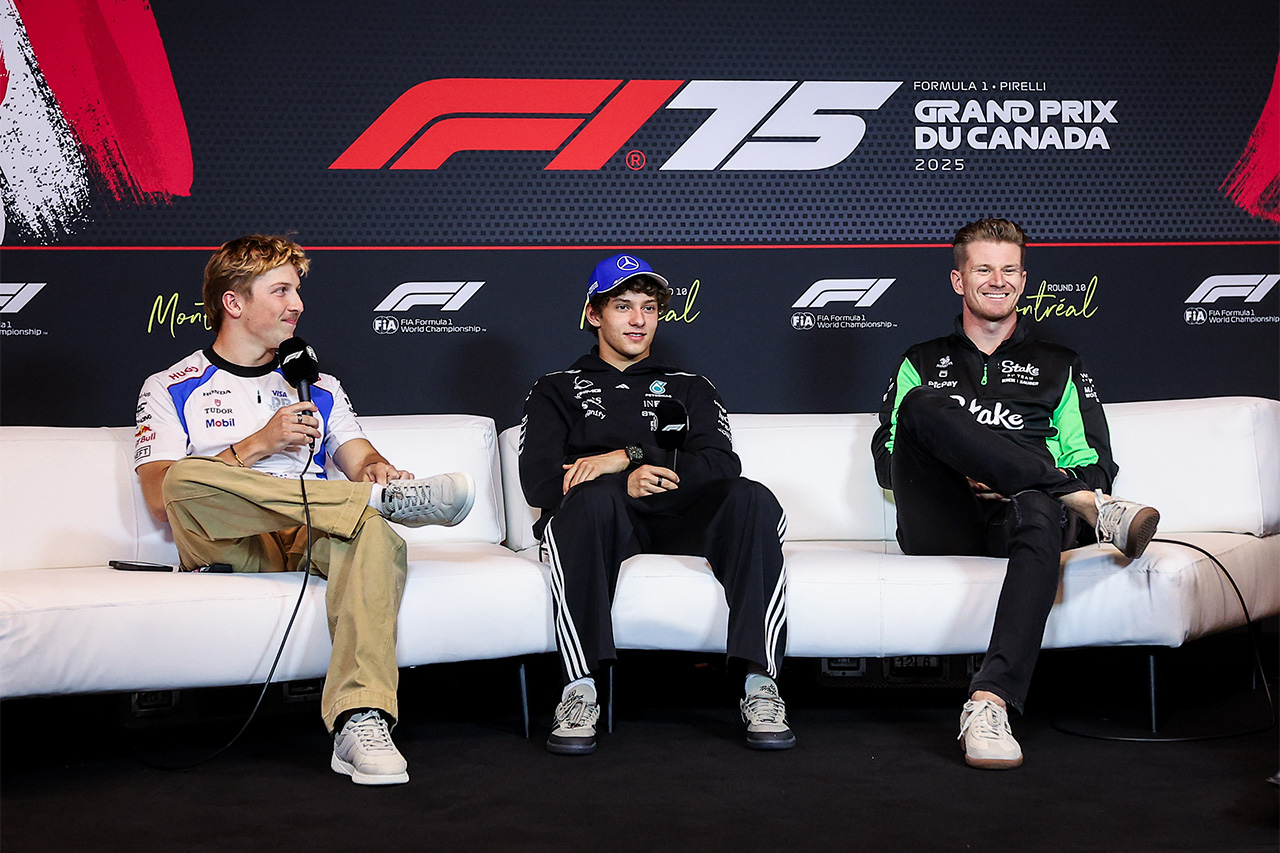 F1カナダGP：記者会見 Part.2 – ヒュルケンベルグ、アントネッリ、ローソン