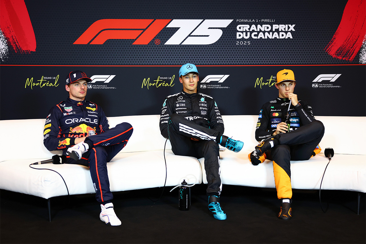 2025年F1 カナダGP 予選:トップ3インタビュー&記者会見全文