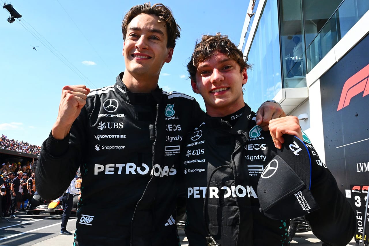 F1カナダGP 決勝:ラッセル今季初勝利 メルセデス1-3 マクラーレン同士討ち
