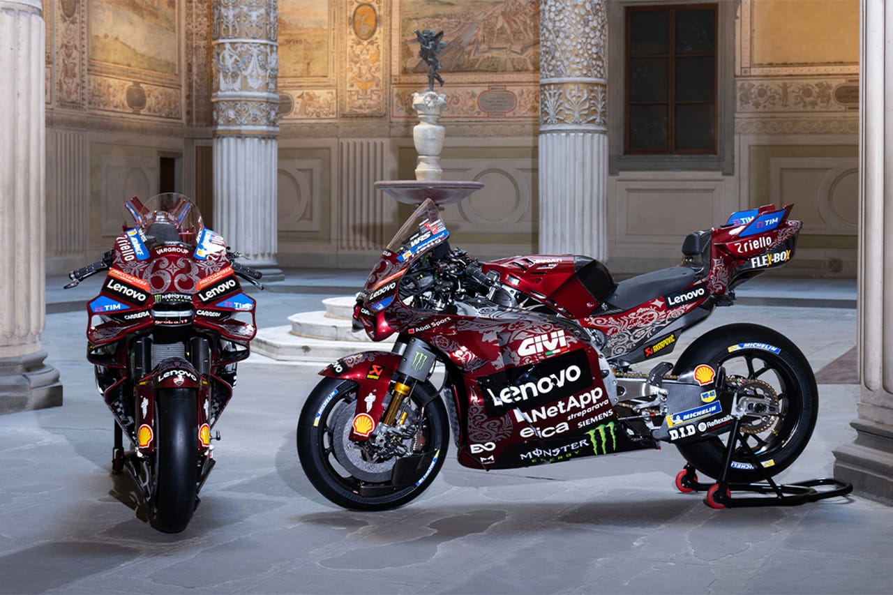 MotoGP：ドゥカティがルネサンスに敬意を表す特別カラーをイタリアGPで披露