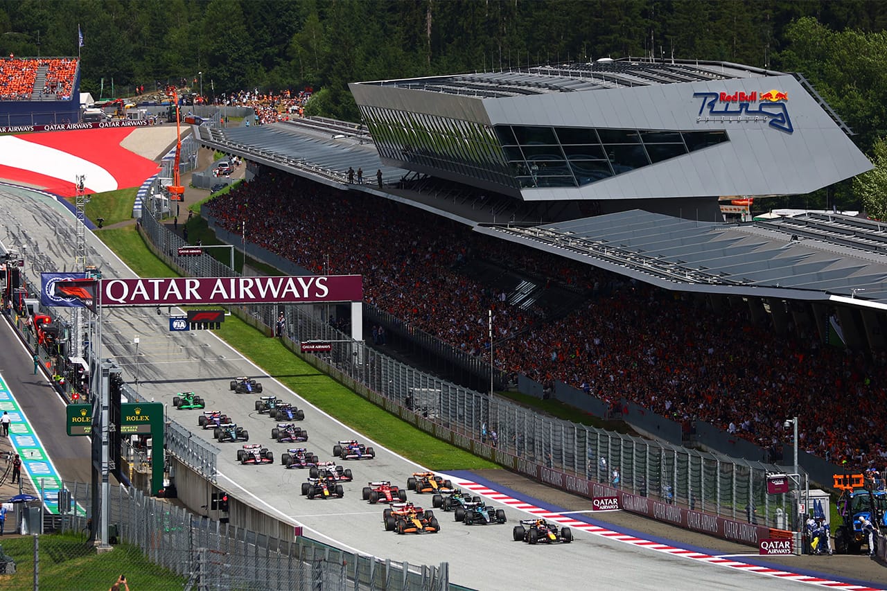 2025年F1 オーストリアGP：開催スケジュール＆テレビ放送時間