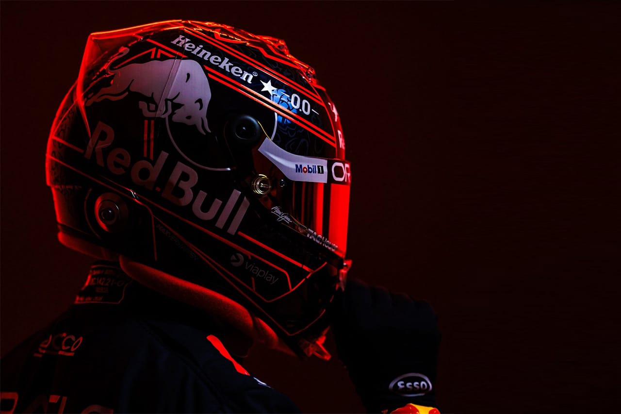 マックス・フェルスタッペン F1オーストリアGPで「オレンジ・ライオン」ヘルメット