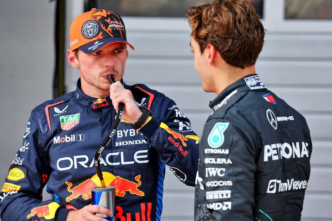ラッセル メルセデスF1との契約延長遅れは「フェルスタッペンが要因」