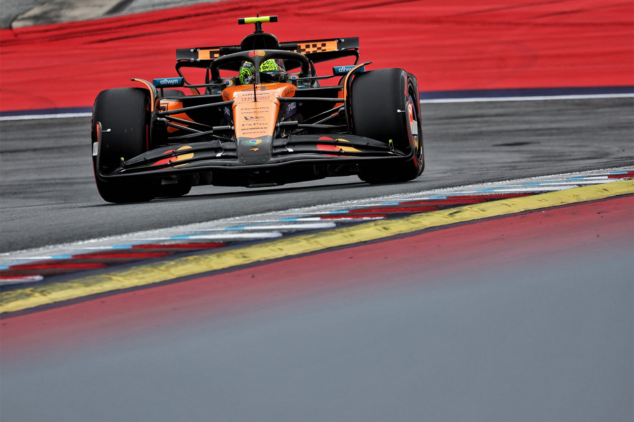 F1オーストリアGP FP2：ランド・ノリス最速 角田裕毅は伸びしろありの7番手