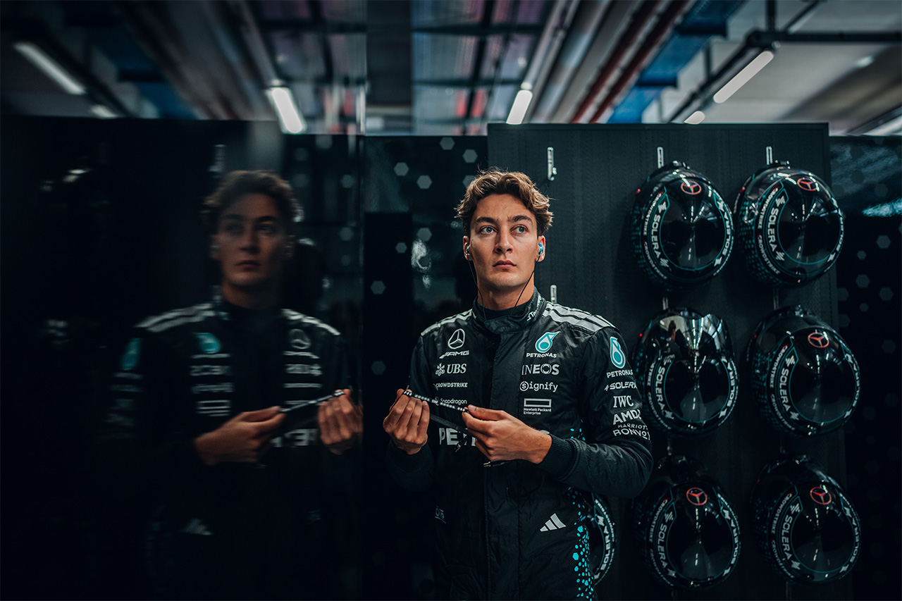 ジョージ・ラッセル F1オーストリアGP初日「マクラーレンが抜けている」