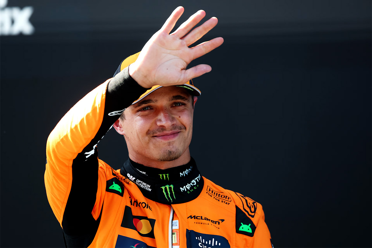F1オーストリアGP 予選：ランド・ノリスが圧巻のポール 角田裕毅はQ1敗退