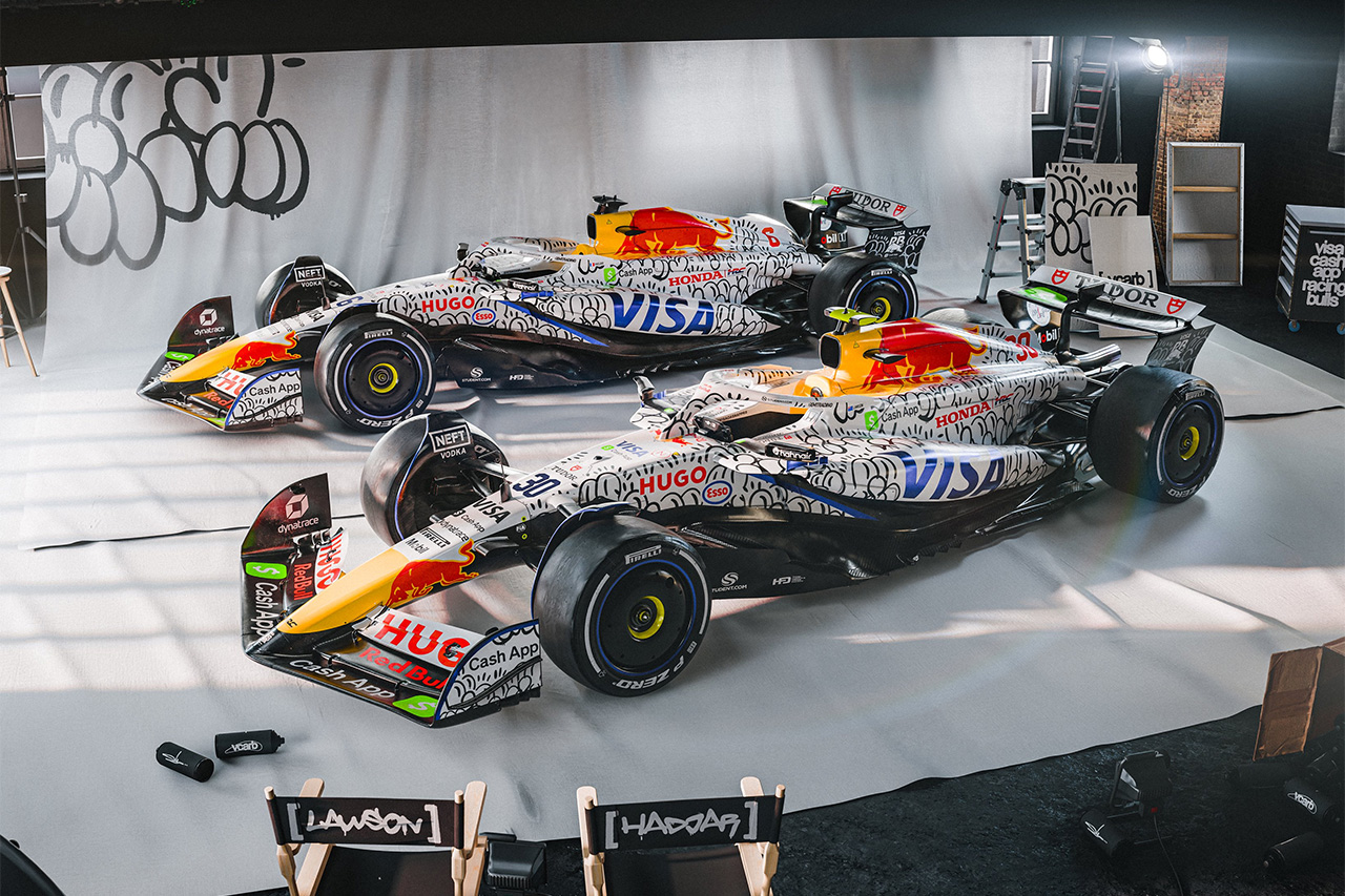 レーシングブルズ F1イギリスGPでスローンとのコラボ特別リバリー