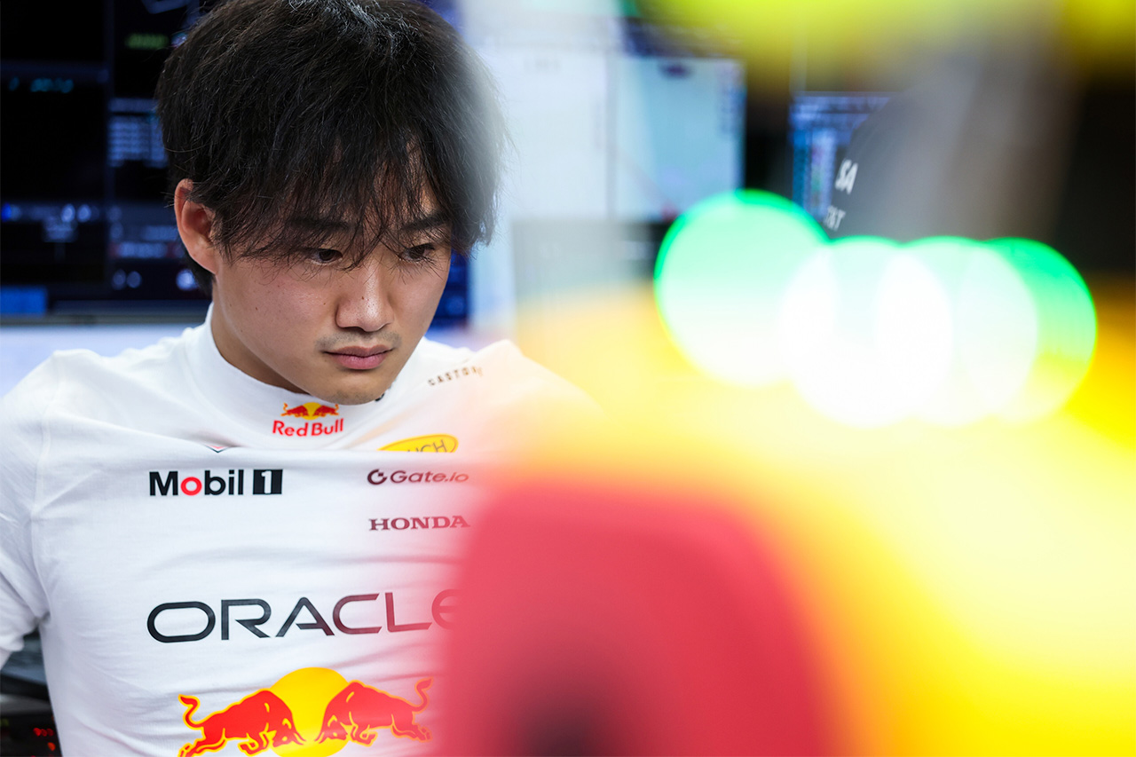 角田裕毅 レッドブルF1で苦悩「今のレースペースはF1初走行時のよう」