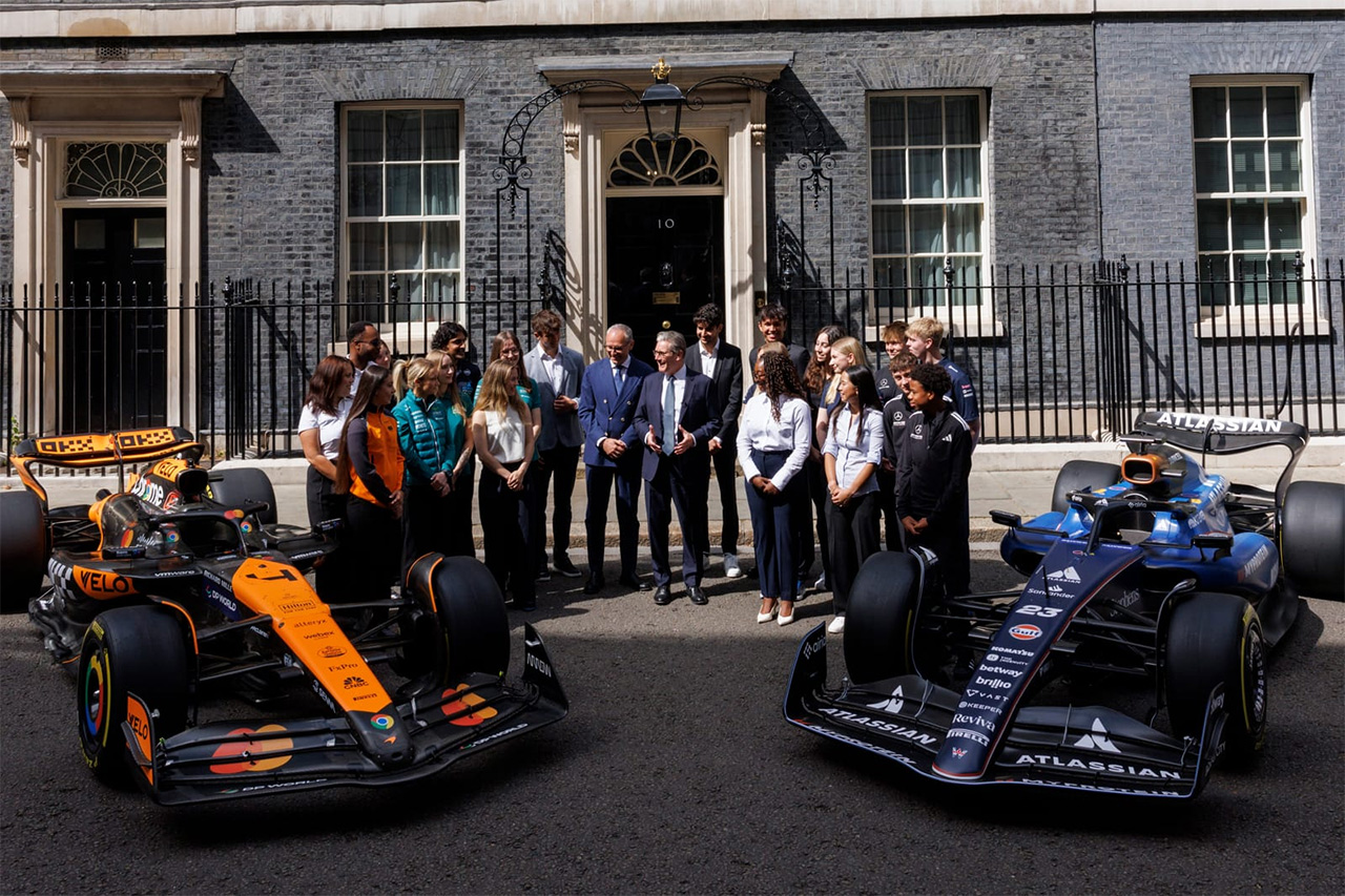 F1と英政府が異例の接近 スターマー首相が官邸で記念レセプション開催