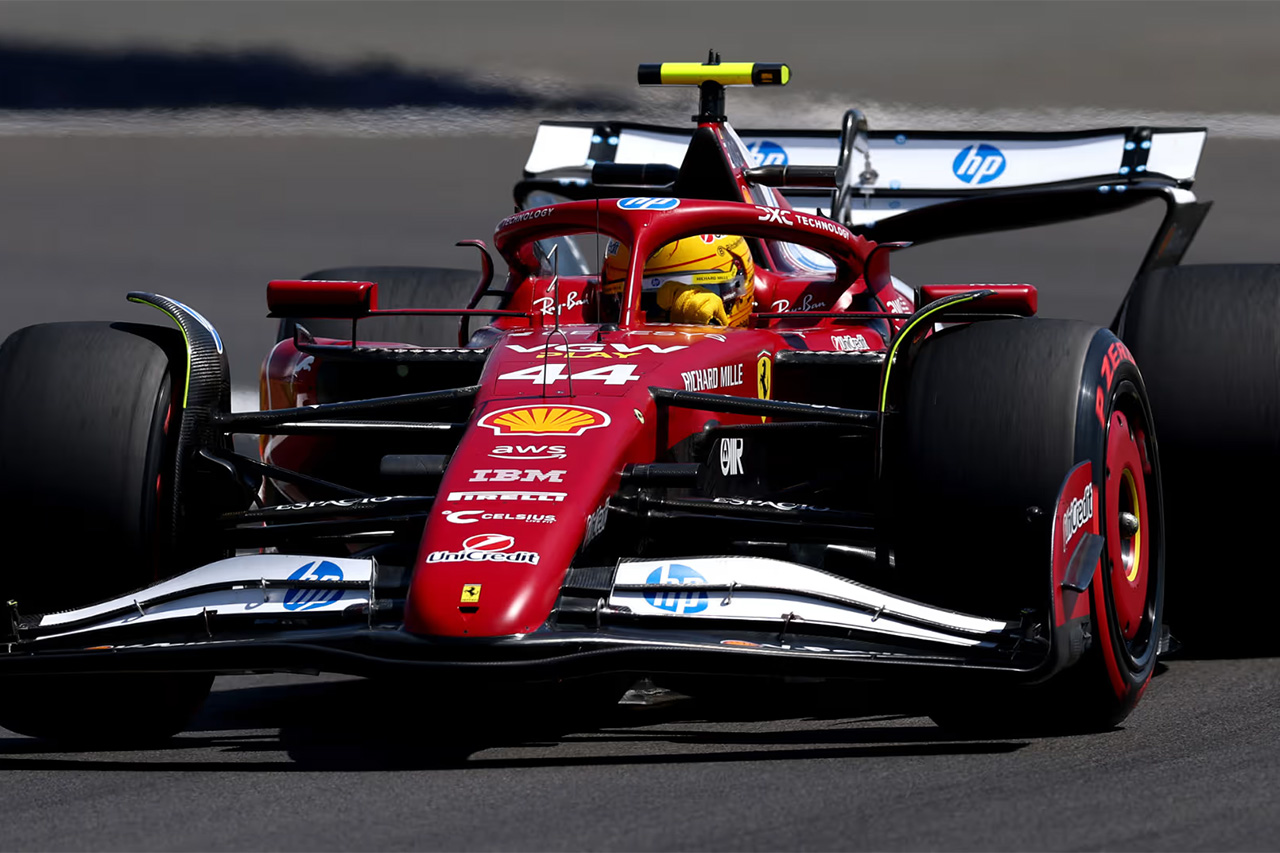 F1イギリスGP ハミルトン最速発進 角田裕毅の代走リンドブラッドは14番手