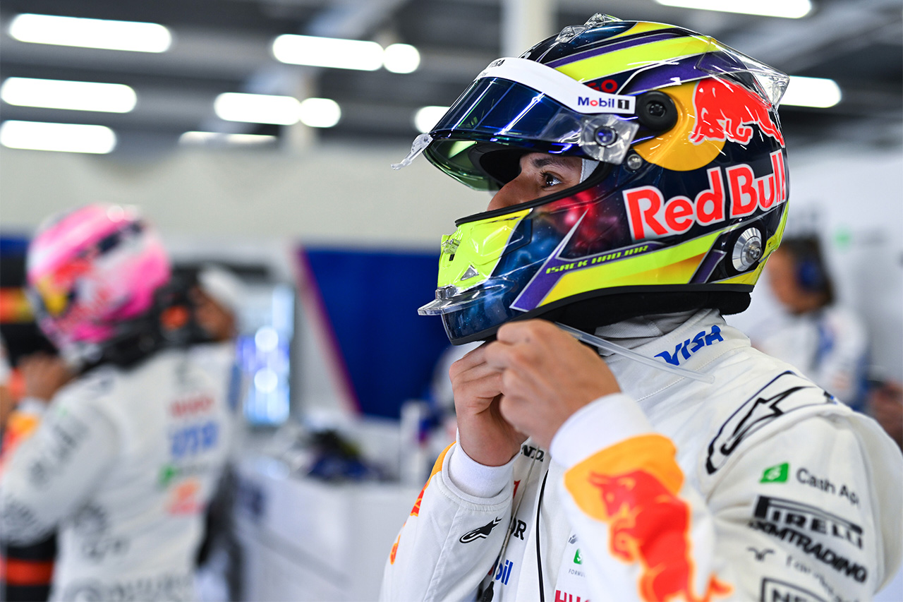 アイザック・ハジャー F1イギリスGP初日「強い風でもクルマは安定」