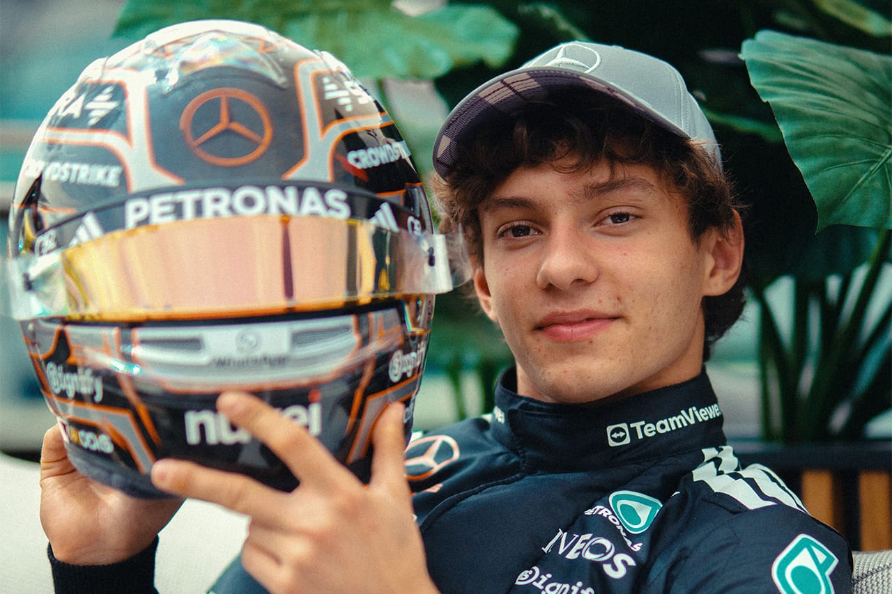 キミ・アントネッリ F1イギリスGP初日「まだ課題はあるが走るのは楽しい」