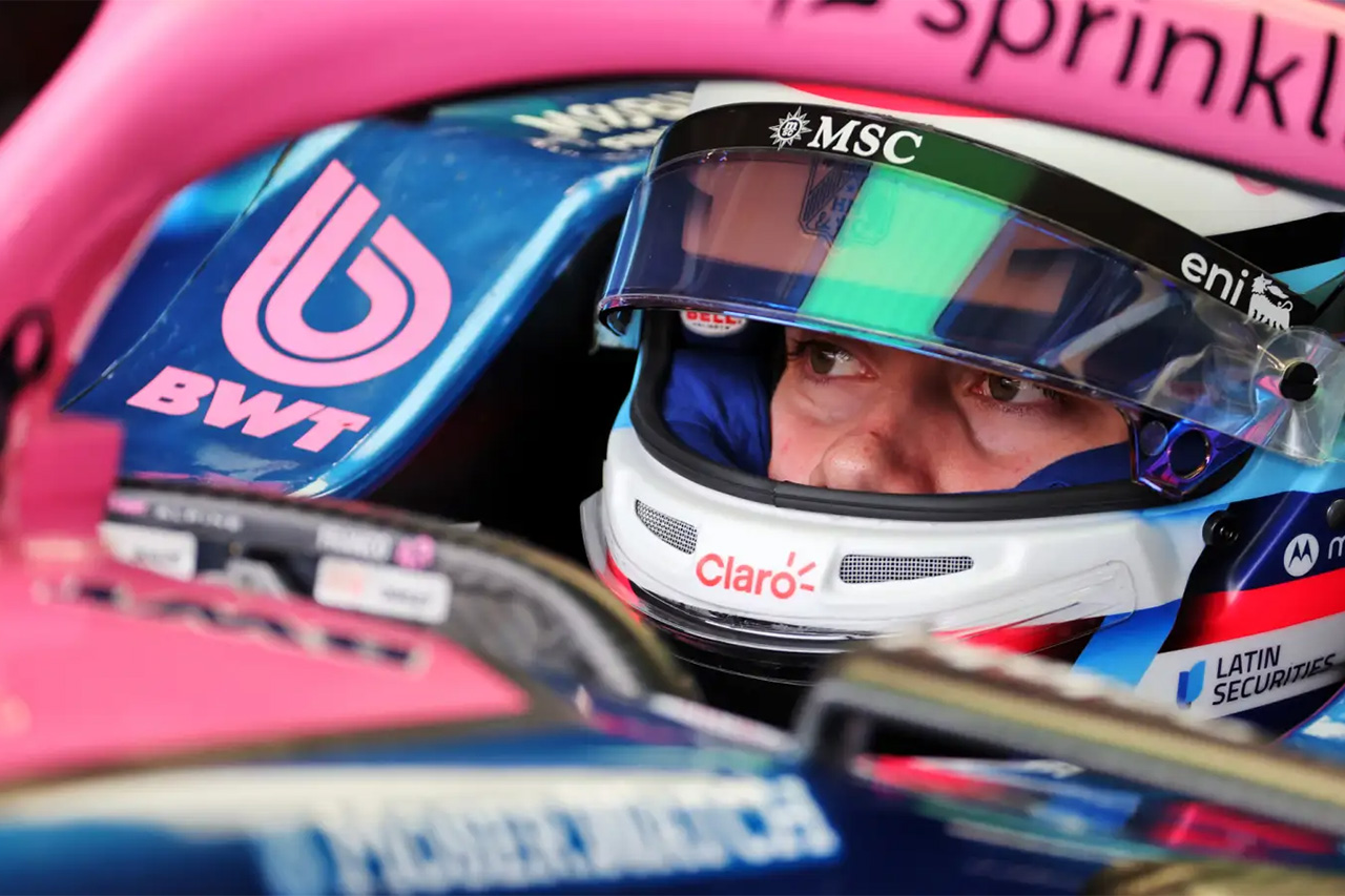 F1イギリスGP：フランコ・コラピントがピットレーンスタートに変更