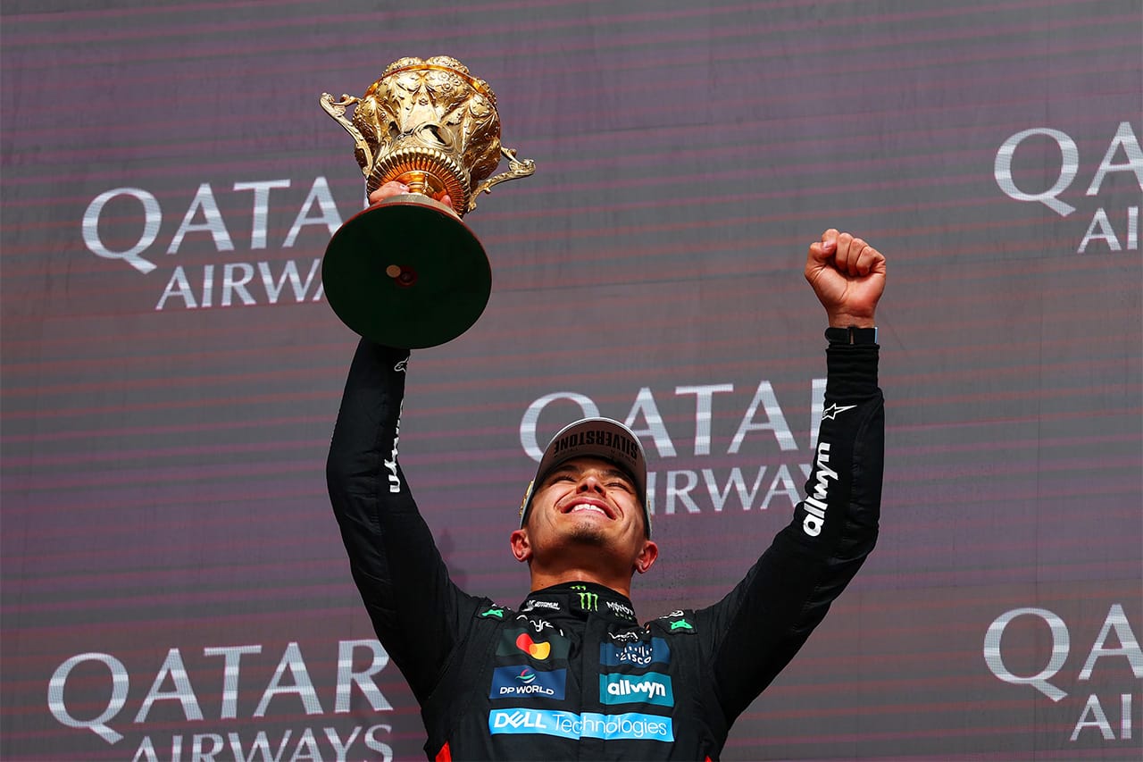 2025年F1 イギリスGP 決勝：FACTS AND STATS