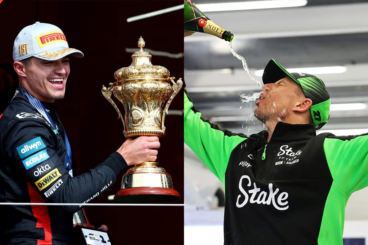 F1イギリスGP総まとめ：ノリスが母国初優勝 ヒュルケンベルグが初表彰台