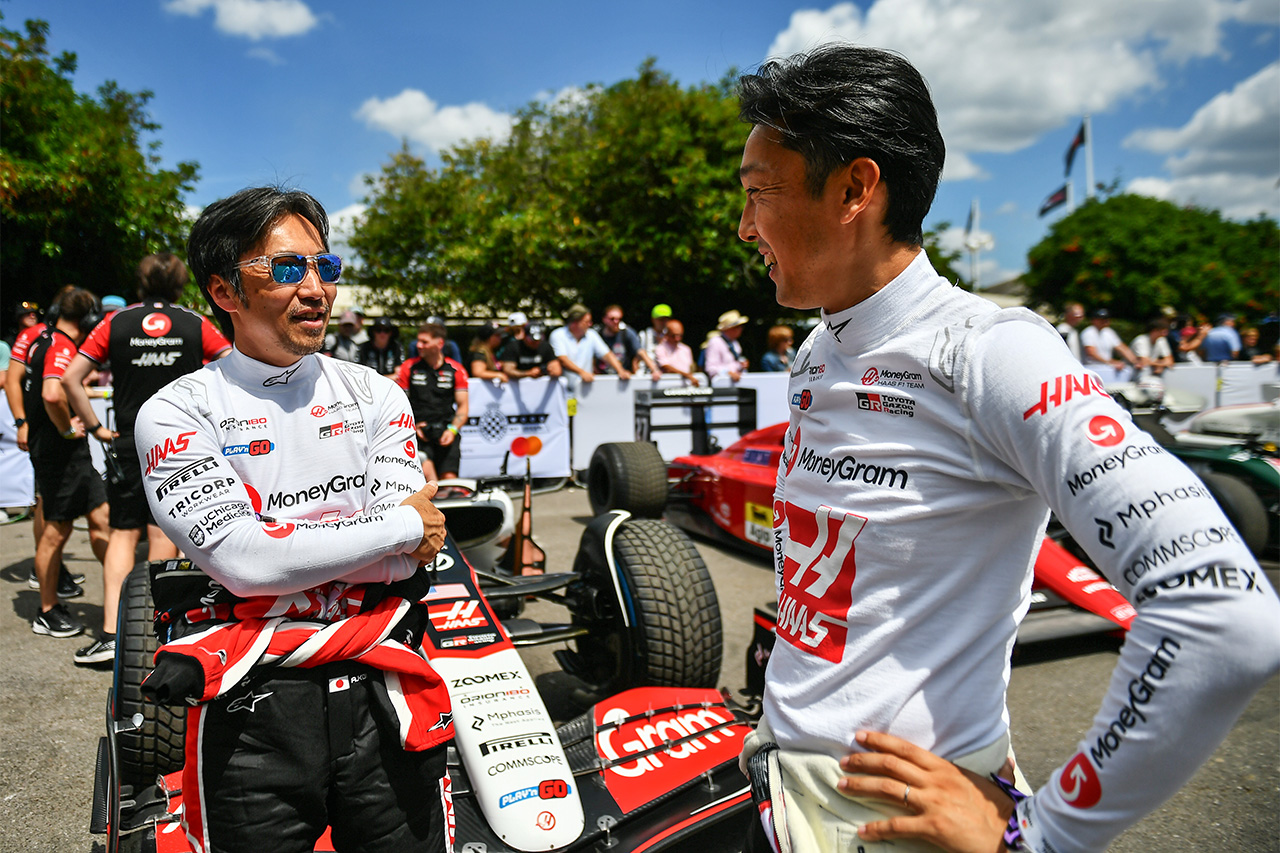 小松礼雄 ハースF1チーム10周年の節目にグッドウッドでF1マシン走行実現