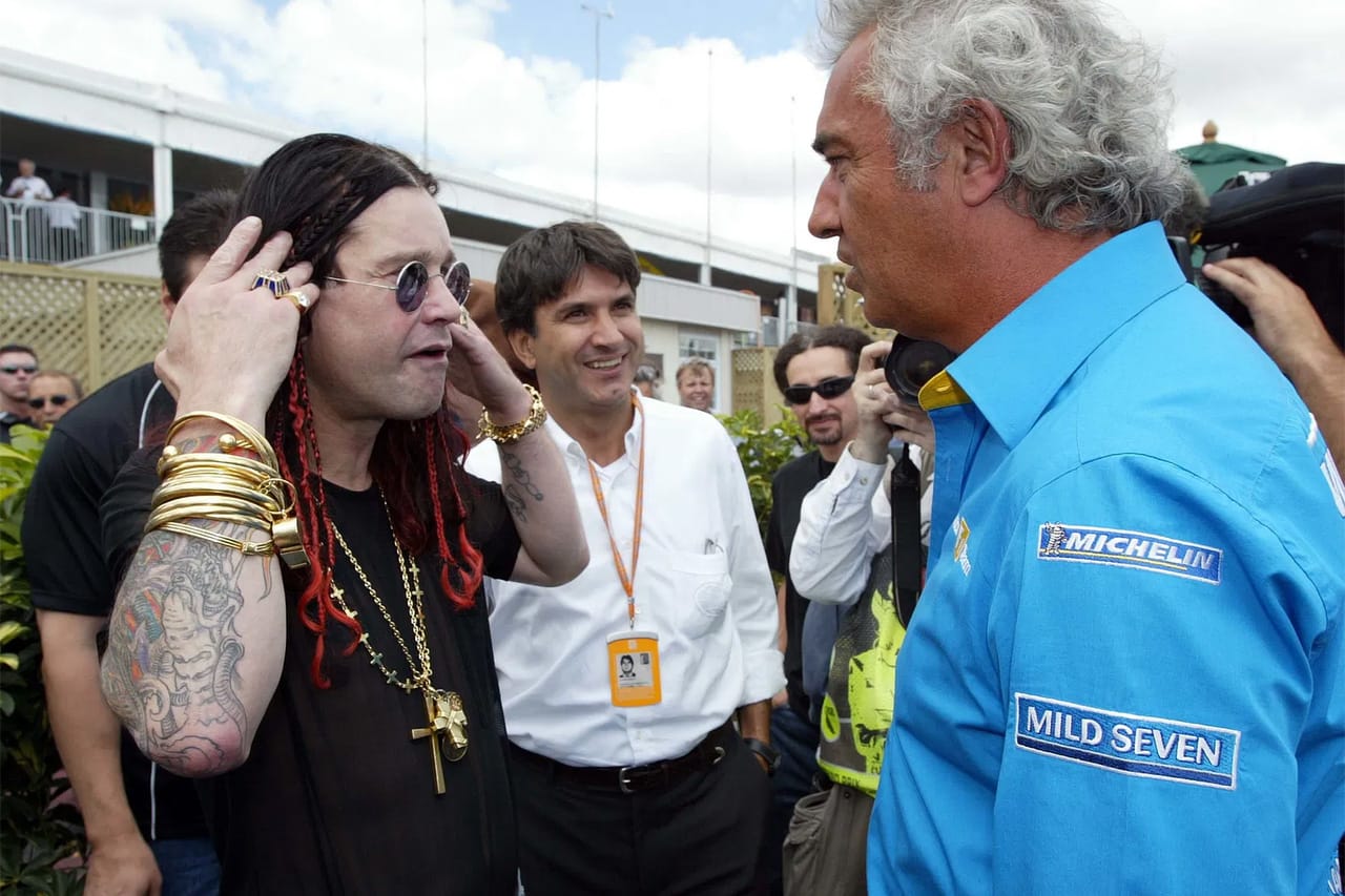 F1界も追悼 オジー・オズボーンの伝説のグリッドウォークをブランドルが回顧
