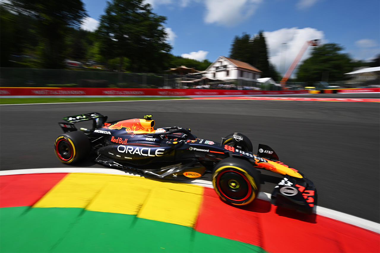 角田裕毅は18番手 … F1ベルギーGP フリー走行1回目:結果・タイムシート