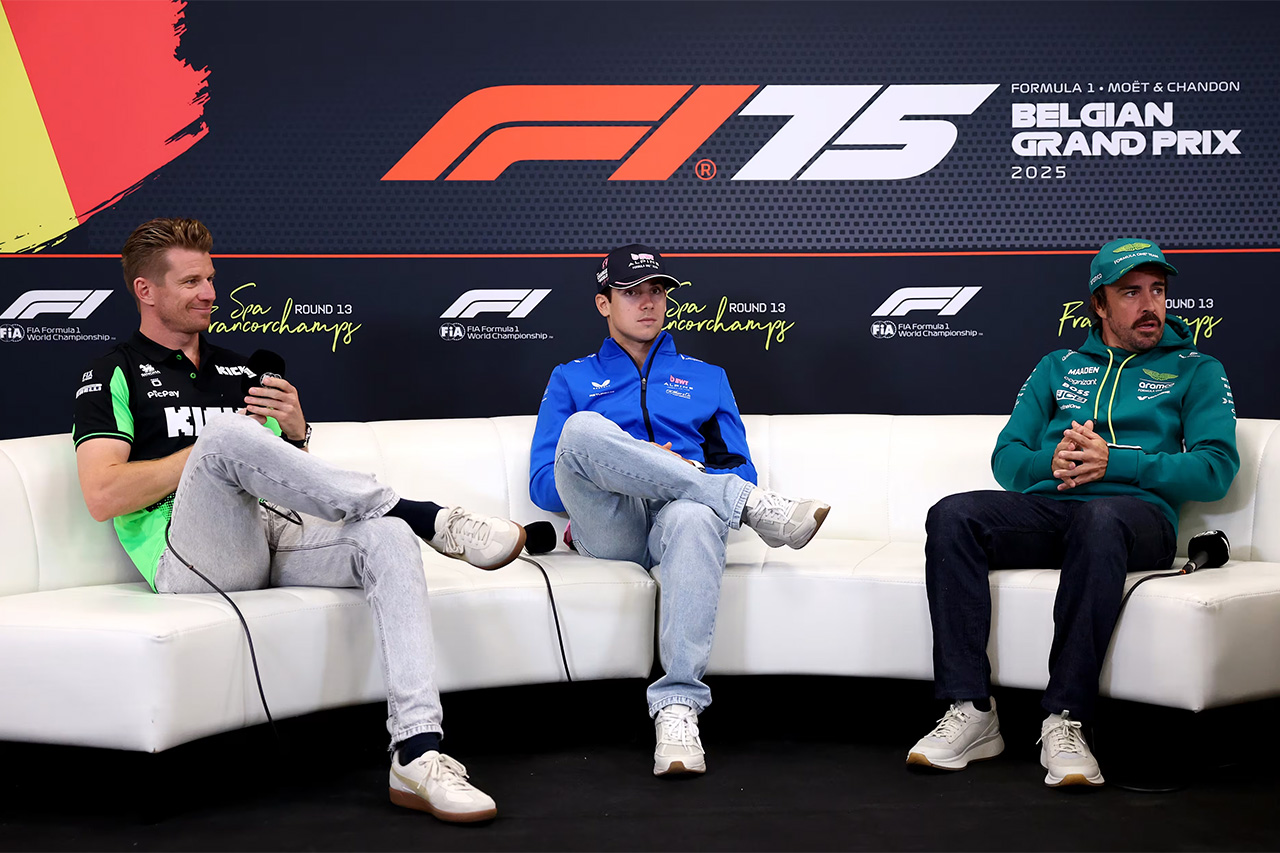 F1ベルギーGP：記者会見 Part.1 – ヒュルケンベルグ、コラピント、アロンソ
