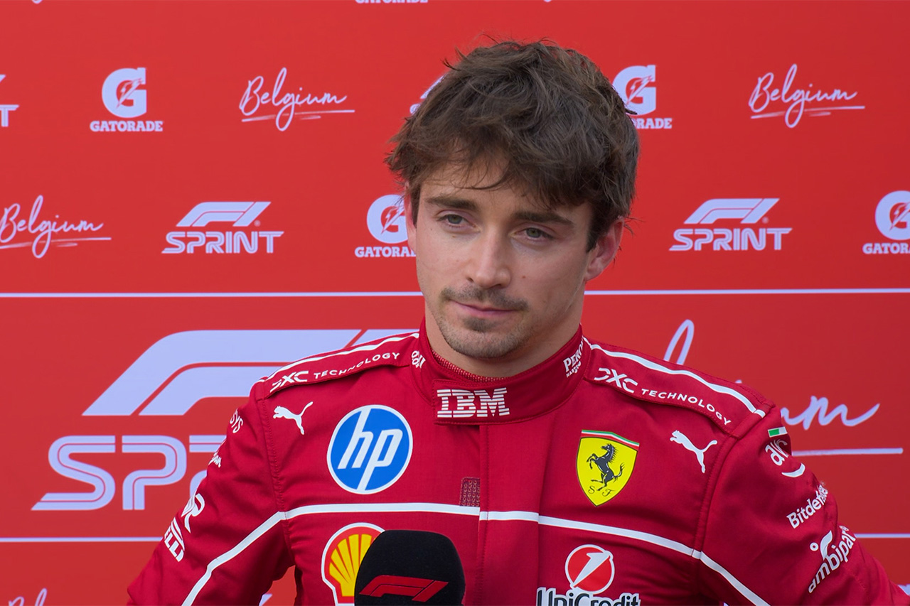 シャルル・ルクレール F1ベルギーGP スプリント予選「マクラーレンが速すぎ」