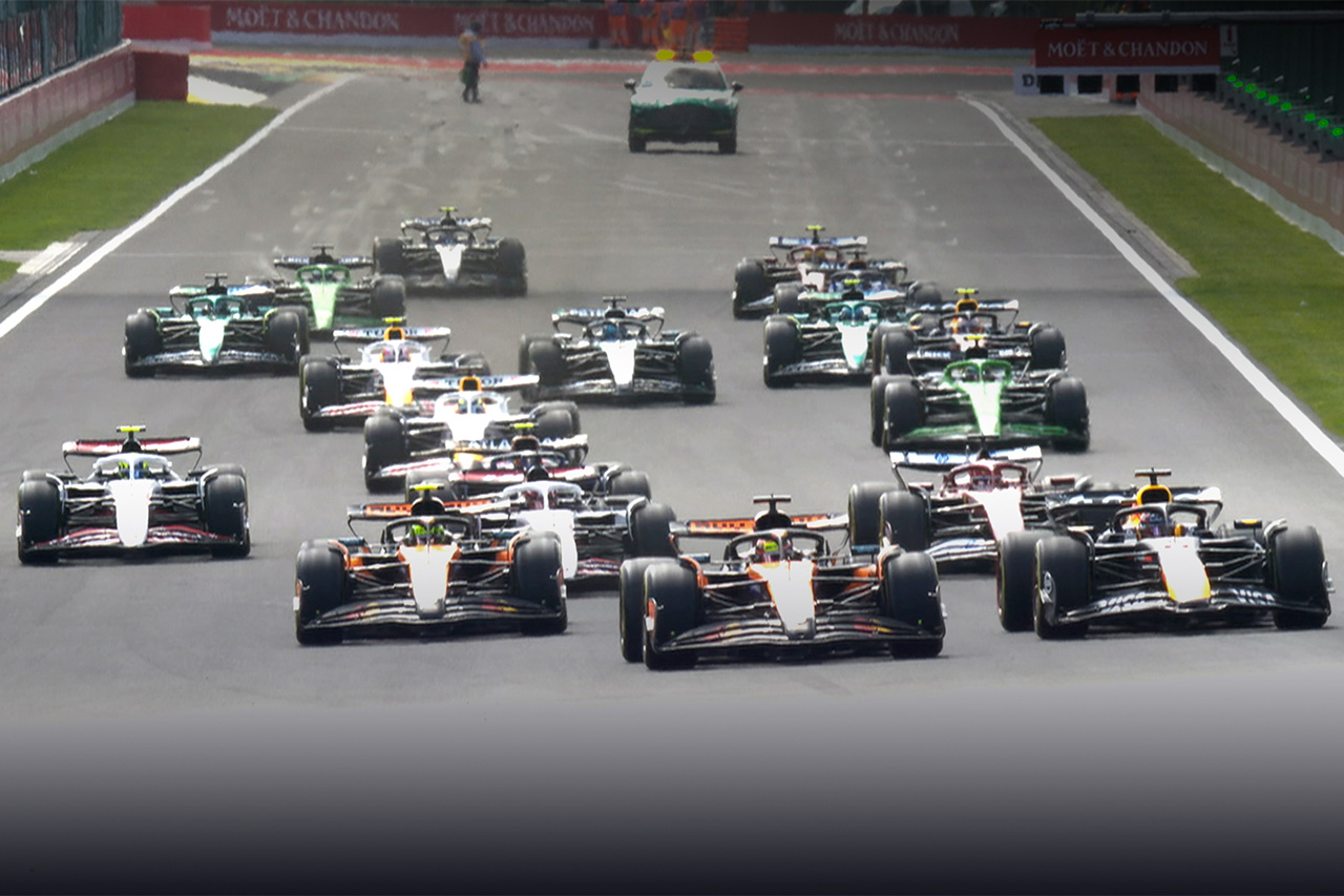 2025年F1 ベルギーGP スプリント：スタート動画