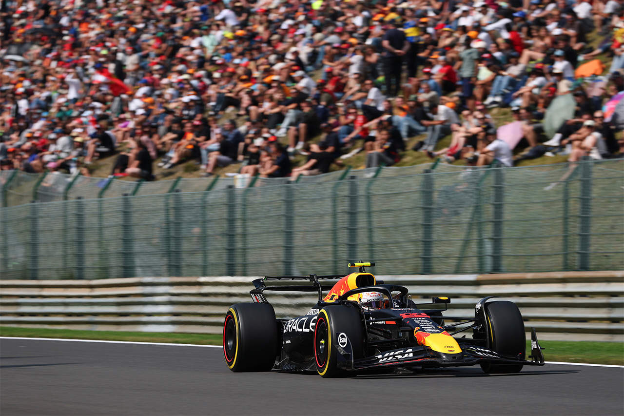 F1ベルギーGP スプリント予選 SQ2：角田裕毅は12番手敗退 ラッセル脱落