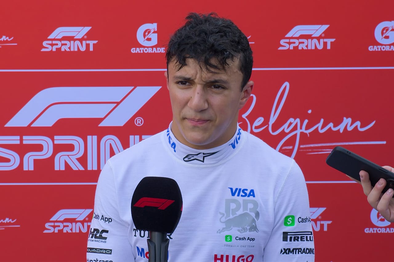アイザック・ハジャー F1ベルギーGP スプリント予選「ミディアムでは自信あり」
