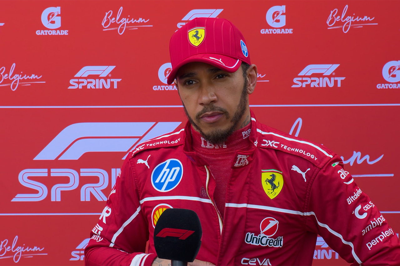ルイス・ハミルトン F1ベルギーGP スプリント予選「リアロックでは初スピン」