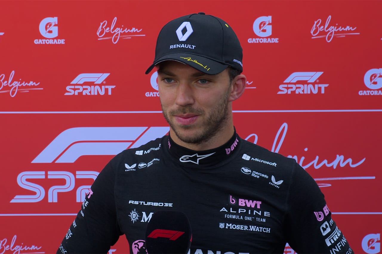 ピエール・ガスリー F1ベルギーGP スプリント予選「ストレート重視で挑んだ」