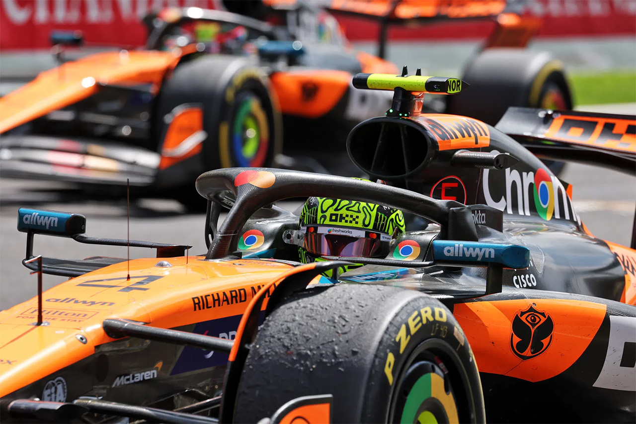 2025年F1 ベルギーGP 決勝:スターティンググリッド