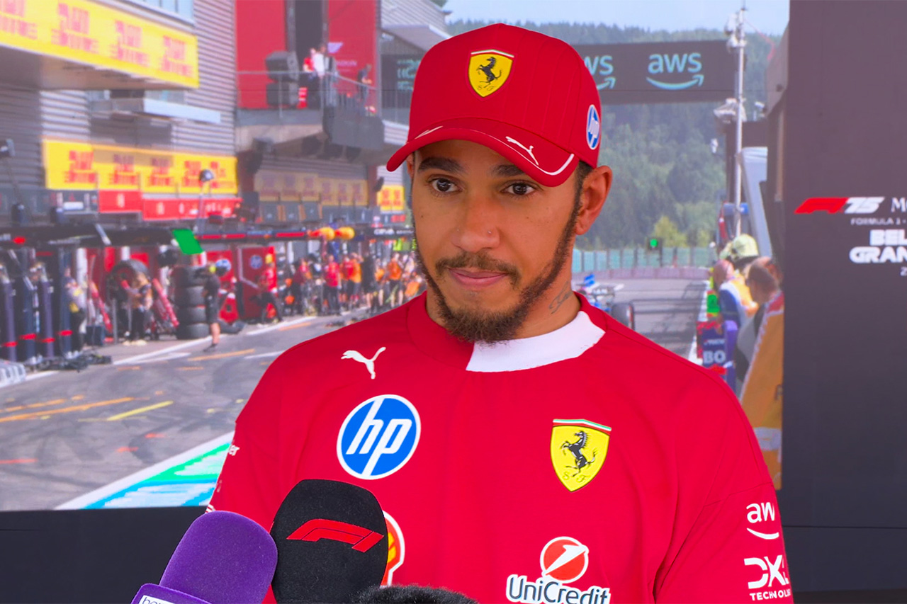 ルイス・ハミルトン F1ベルギーGP予選「フェラーリに謝らなければならない」
