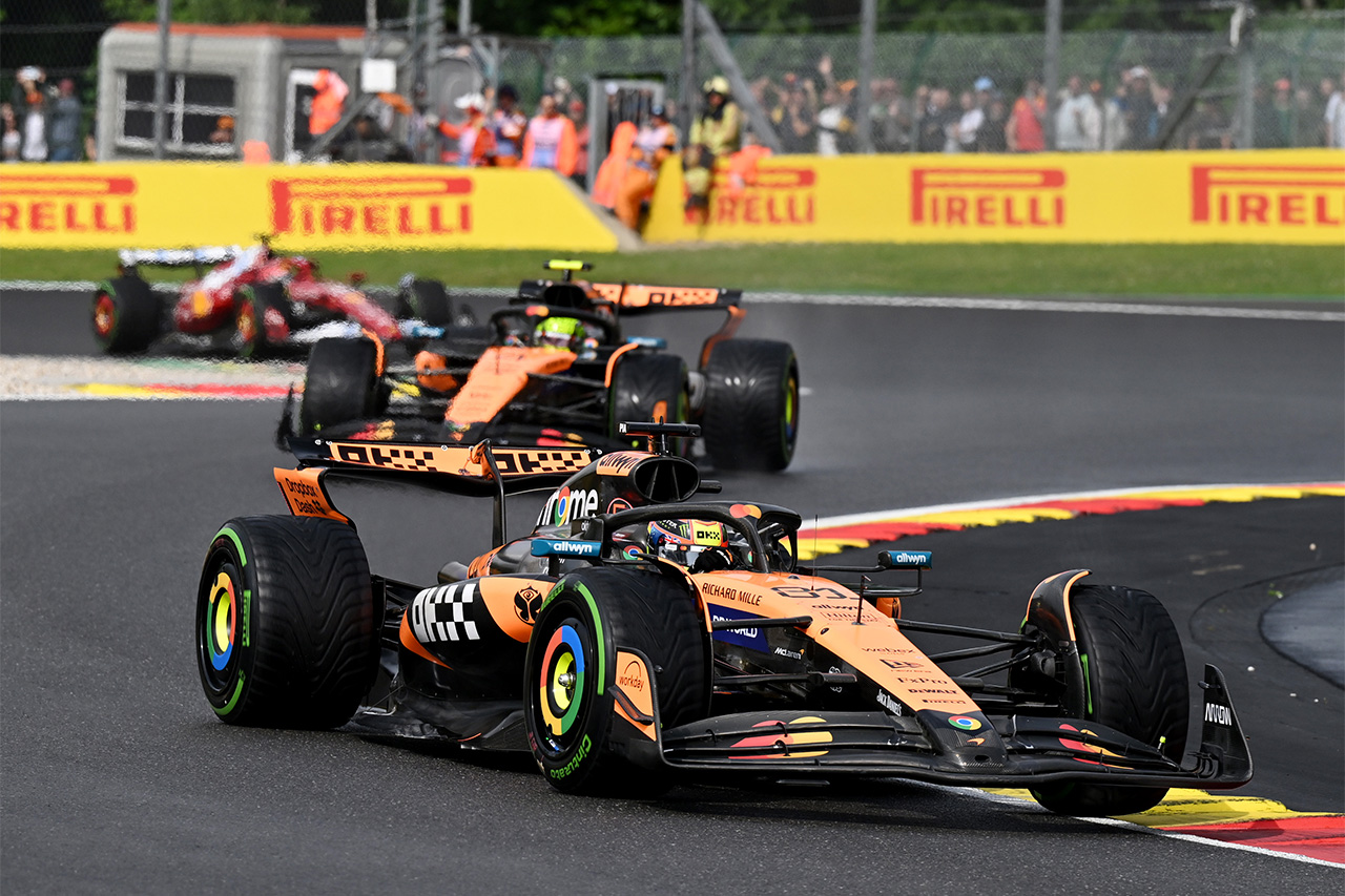 F1ベルギーGP ピレリ決勝総括：勝敗を分けた路面変化と選択の妙