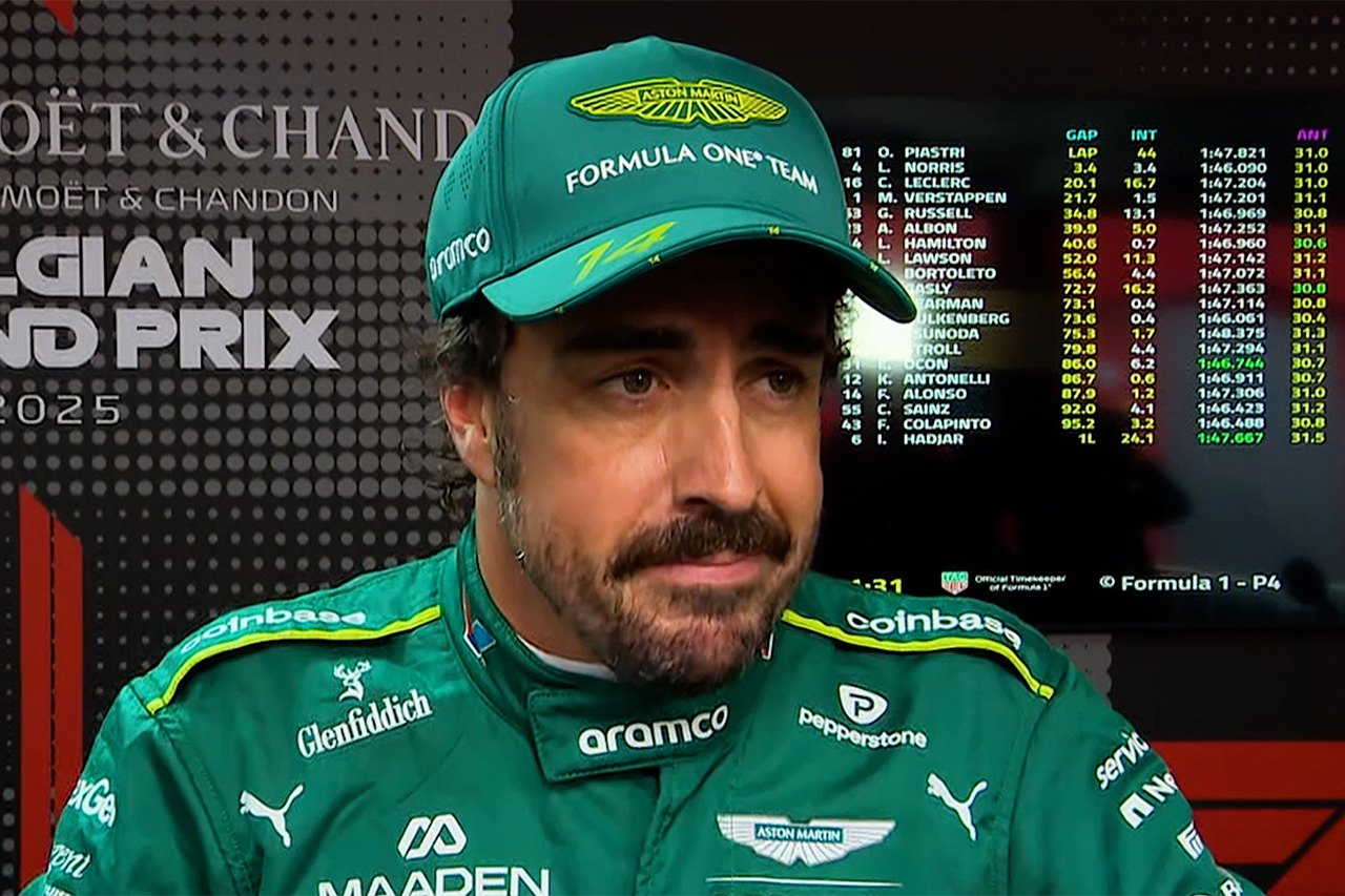 フェルナンド・アロンソ F1ベルギーGP決勝「コンディションが合わなかった」