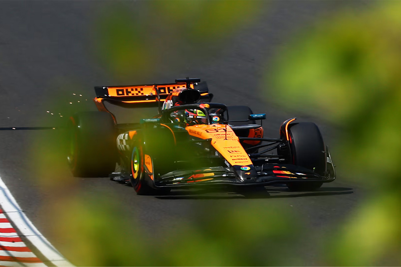 F1ハンガリーGP FP3：ピアストリ首位でマクラーレンが1-2 角田裕毅19番手
