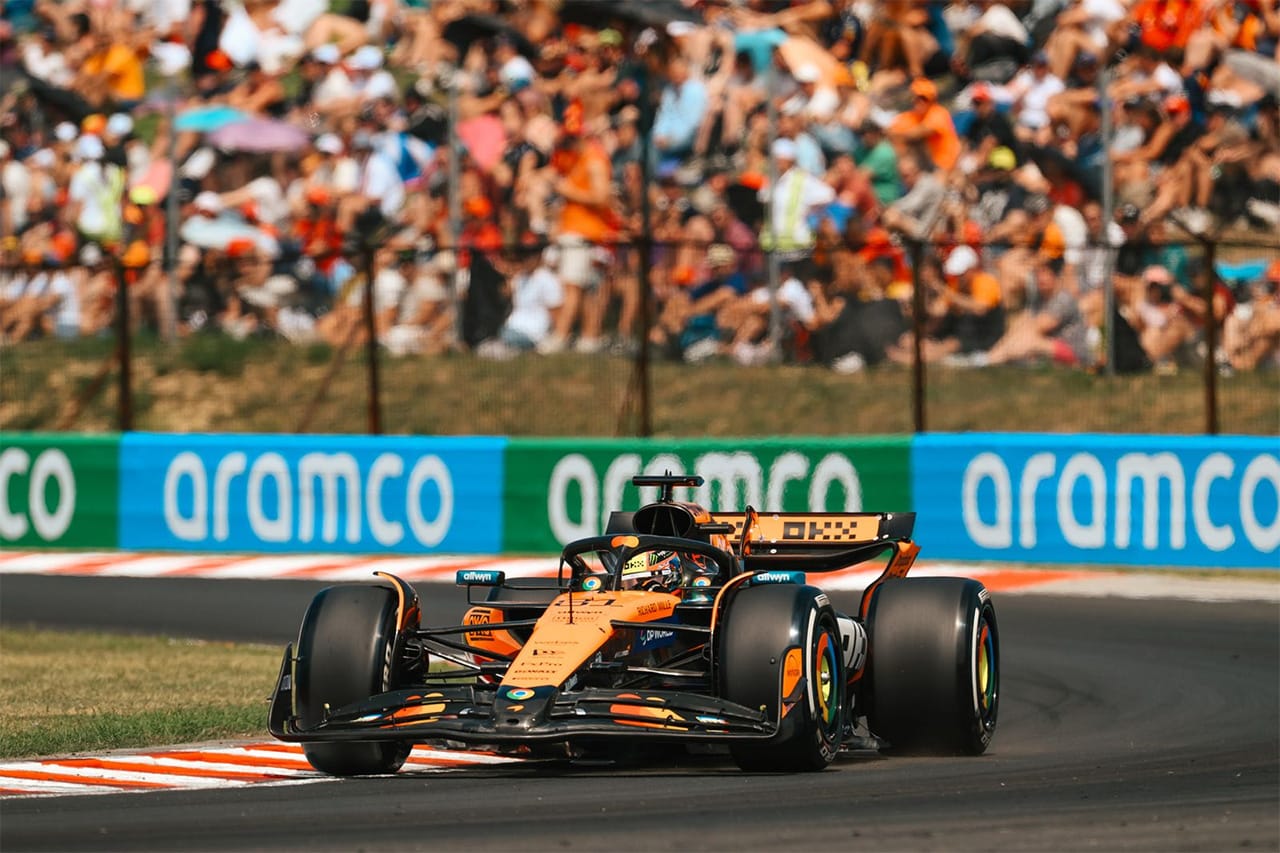 2025年F1ハンガリーGP FP3 プレイバック：オスカー・ピアストリが最速