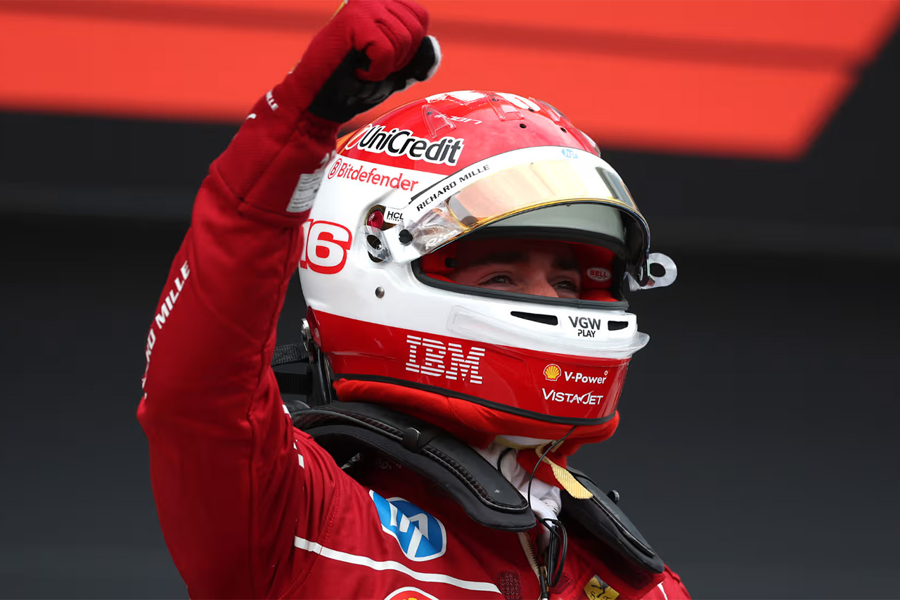 F1ハンガリーGP予選：シャルル・ルクレールが劇的ポール 角田裕毅Q1敗退