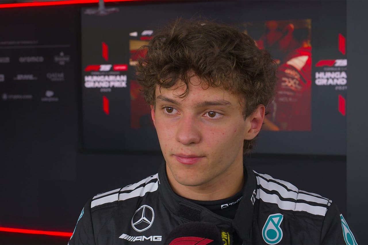 アンドレア・キミ・アントネッリ F1ハンガリーGP予選「Q3に行ける速さはあった」